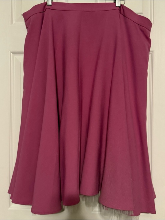 Simply Be Dresses & Skirts - Women’s Flared Midi Skirt - Orchid Pink